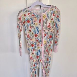 Little Sleepies OG Floral 18-24 Months Zippy